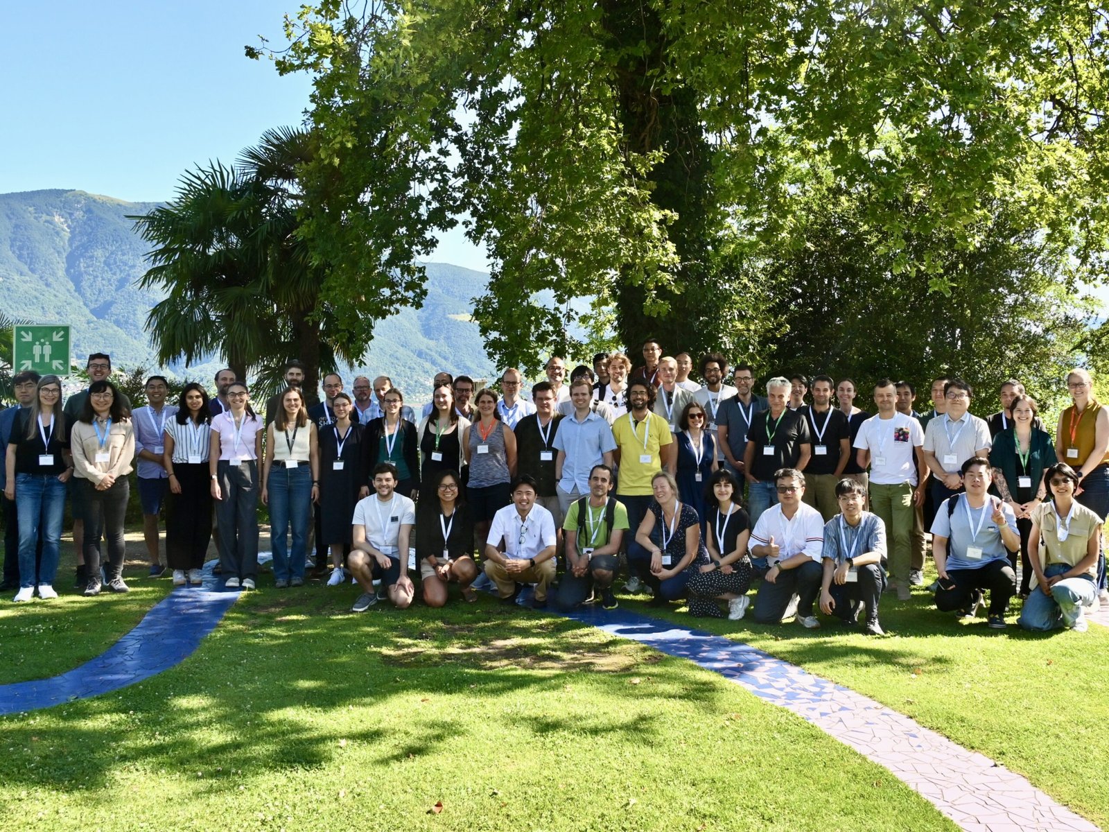 Group photo at ICE 2025 in Ascona, Switzerland