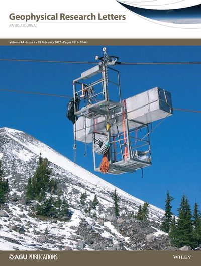Geophysical Research Letters cover