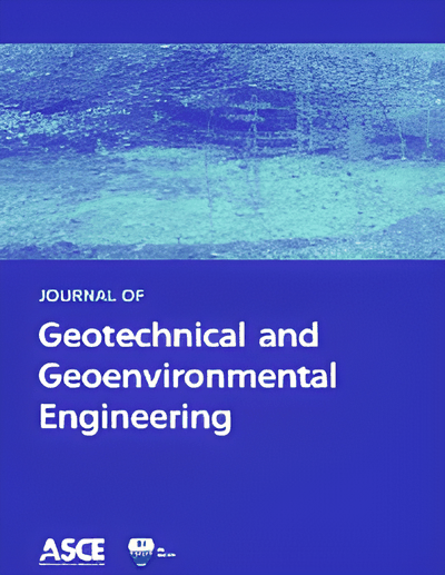Journal of Geotechnical and Geoenvironmental Engineering cover